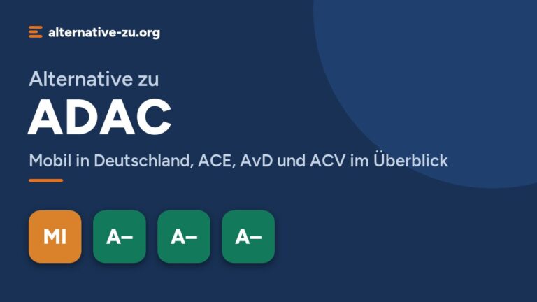 Alternative zu ADAC: Mobil in Deutschland, ACE, AvD und ACV im Überblick