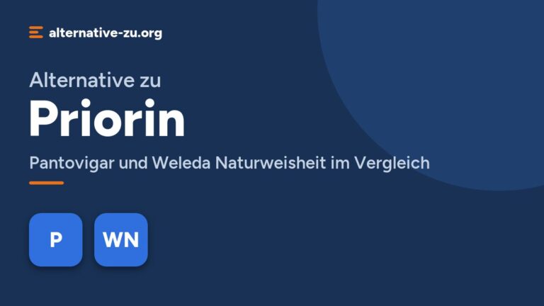 Alternative zu Priorin: Pantovigar und Weleda Naturweisheit im Vergleich