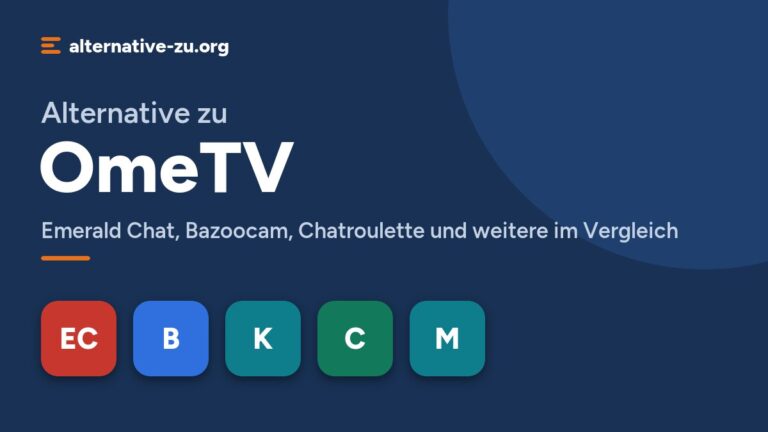 Alternative zu OmeTV: Emerald Chat, Bazoocam, Chatroulette und weitere im Vergleich