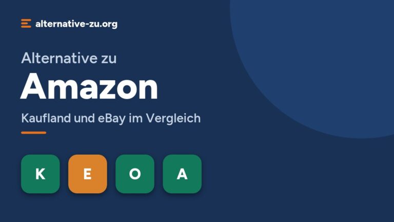 Alternative zu Amazon: Kaufland und eBay im Vergleich