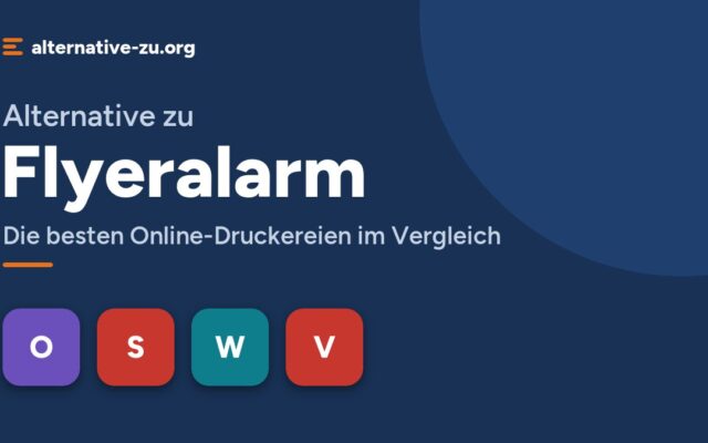 Alternative zu Flyeralarm: Die besten Online-Druckereien im Vergleich