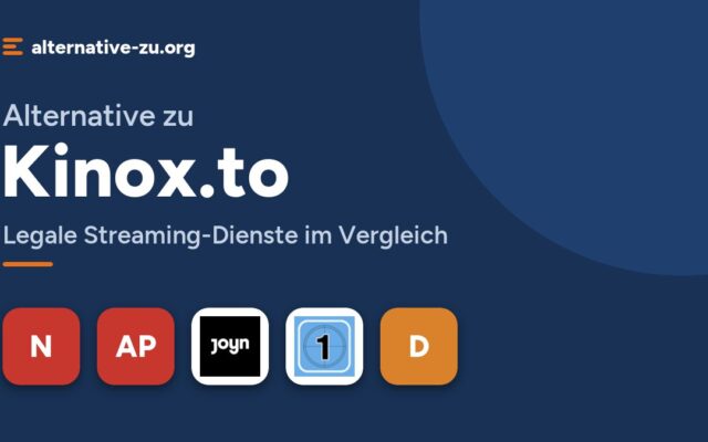 Alternative zu Kinox.to gesucht? Legale Streaming-Dienste im Vergleich