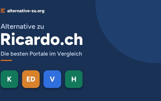 Passende Alternative zu Ricardo.ch finden: Die besten Portale im Vergleich