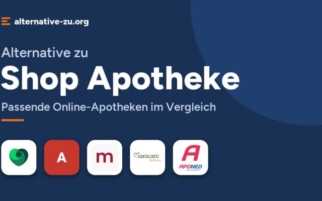 Alternative zu Shop Apotheke: Passende Online-Apotheken im Vergleich