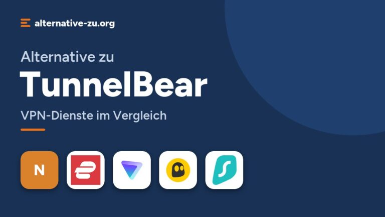 Alternative zu TunnelBear: VPN-Dienste im Vergleich