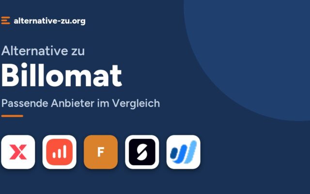 Alternative zu Billomat gesucht? Passende Anbieter im Vergleich