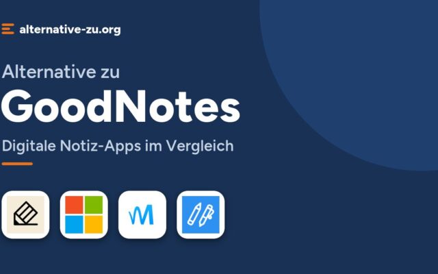 Alternative zu GoodNotes: Digitale Notiz-Apps im Vergleich