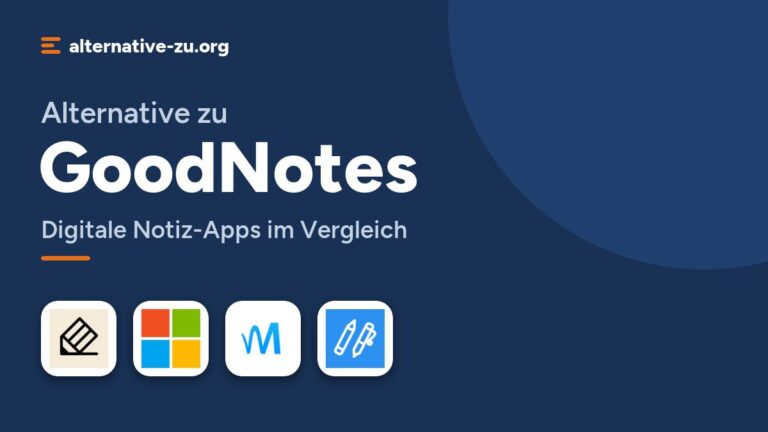 Alternative zu GoodNotes: Digitale Notiz-Apps im Vergleich