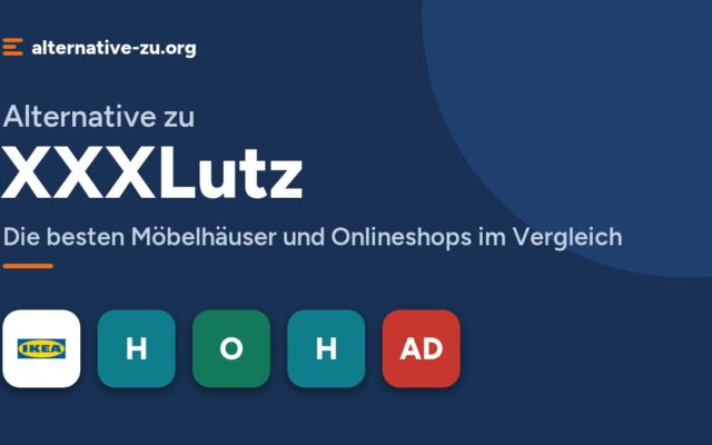 Alternative zu XXXLutz: Die besten Möbelhäuser und Onlineshops im Vergleich