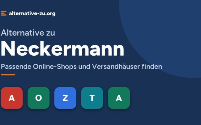 Alternative zu Neckermann: Passende Online-Shops und Versandhäuser finden