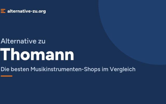 Alternative zu Thomann: Die besten Musikinstrumenten-Shops im Vergleich
