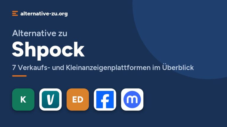 Alternative zu Shpock: 7 Verkaufs- und Kleinanzeigenplattformen im Überblick