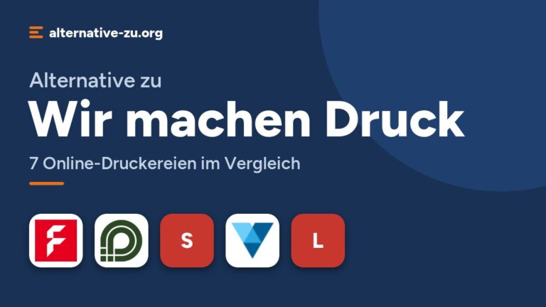 Alternative zu Wir machen Druck: 7 Online-Druckereien im Vergleich