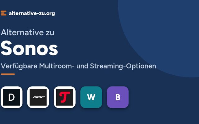 Alternative zu Sonos: Verfügbare Multiroom- und Streaming-Optionen