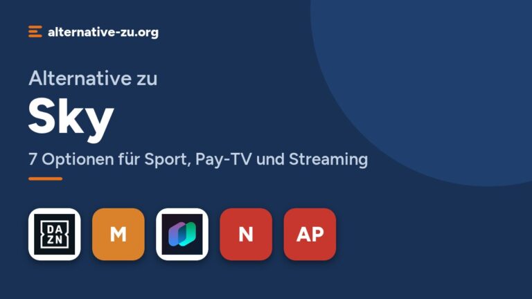 Alternative zu Sky: 7 Optionen für Sport, Pay-TV und Streaming