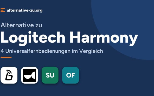 Alternative zu Logitech Harmony: 4 Universalfernbedienungen im Vergleich