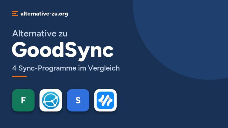 Alternative zu GoodSync: 4 Sync-Programme im Vergleich