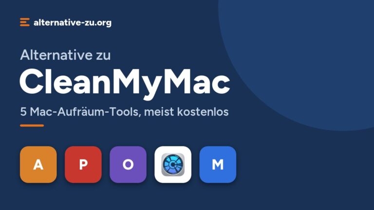 Alternative zu CleanMyMac: 5 Mac-Aufräum-Tools, meist kostenlos