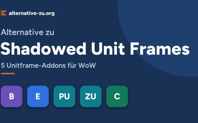 Alternative zu Shadowed Unit Frames: 5 Unitframe-Addons für WoW