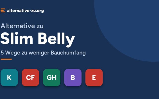 Alternative zu Slim Belly: 5 Wege zu weniger Bauchumfang