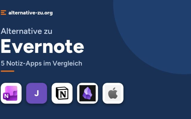 Alternative zu Evernote: 5 Notiz-Apps im Vergleich