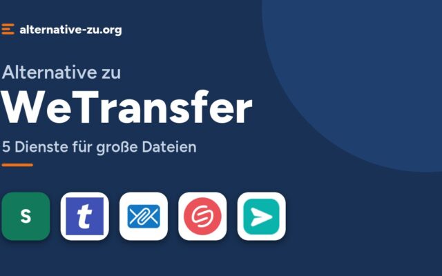 Alternative zu WeTransfer: 5 Dienste für große Dateien