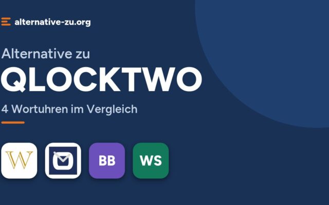 Alternative zu QLOCKTWO: 4 Wortuhren im Vergleich