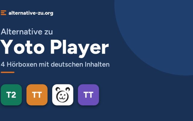 Alternative zum Yoto Player: 4 Hörboxen mit deutschen Inhalten