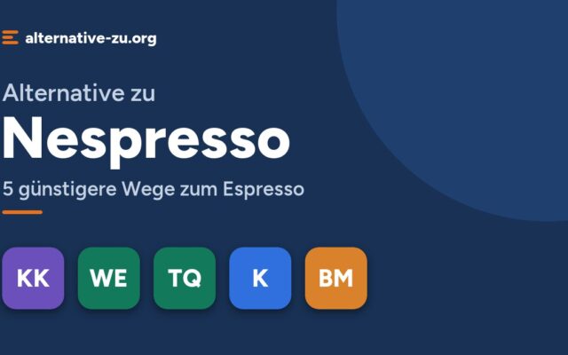 Alternative zu Nespresso: 5 günstigere Wege zum Espresso