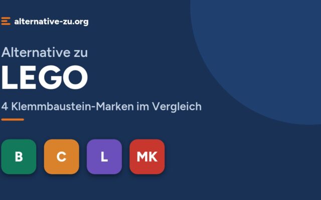 Alternative zu LEGO: 4 Klemmbaustein-Marken im Vergleich