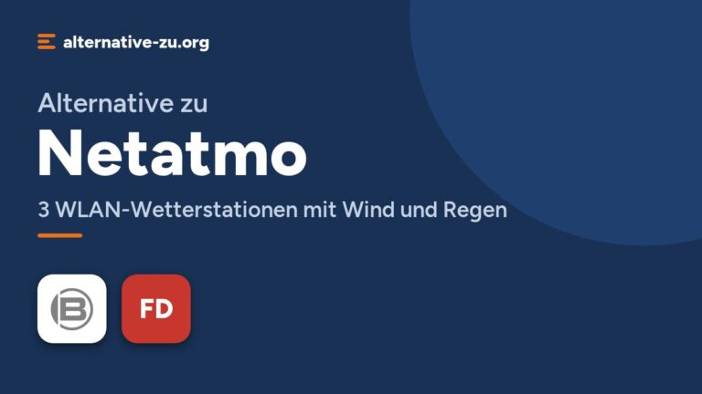 Alternative zu Netatmo: 3 WLAN-Wetterstationen mit Wind und Regen